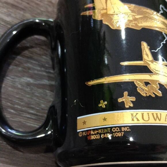 Vintage Operation Desert Storm Kuwait Liberation Coffee Mug - Picture 5 of 10